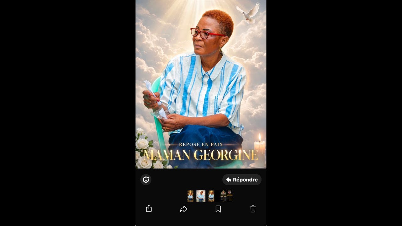 Enterrement maman GEORGINE - YouTube