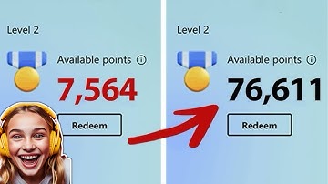 Microsoft Reward Point Free ✅ 2025 - How I Got Free 50.000 Microsoft Reward Points