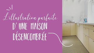 L'illustration parfaite d'une maison désencombrée, rangée, organisée, zen et facile à vivre!