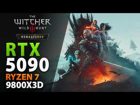 RTX 5090 in The Witcher 3 Remastered | 4K Path Tracing vs Ray Tracing vs Rasterization