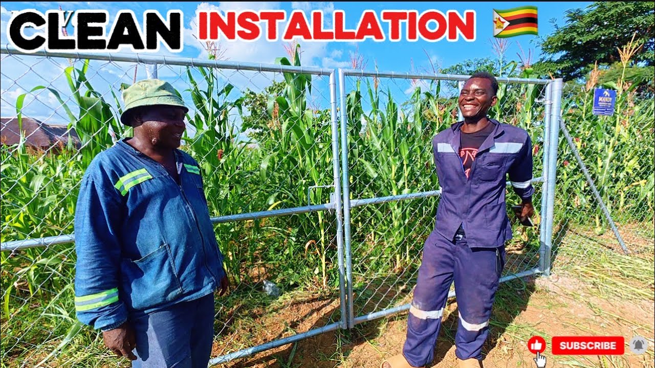 Based Overseas, But Fenced Their Home In Norton Zimbabwe 🇿🇼