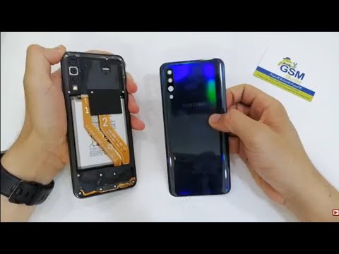 how-to-remove-the-samsung-galaxy-a50-/-a30-/-a20-/-a10-back-glass-cover-2019