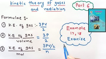 kinetic theory of gases and radiation 6|| Maharashtra board||physics||chapter 3||examples