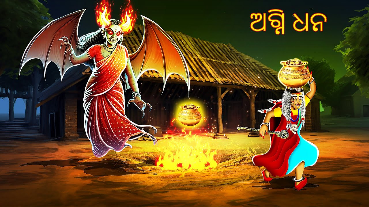ଅଗ୍ନି ଧନ- | AAIMA KAHANI | ODIA HORROR TALES | ODIA GAPA |