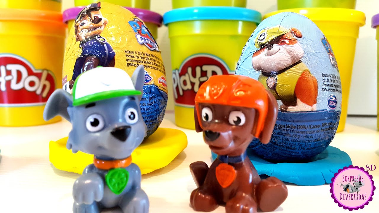 La PATRULLA CANINA 🐶 y su CENTRO DE MANDO nos hacen disfrutar con PLAY DOH  