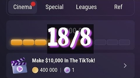 Make $10,000 In The TikTok! 18 Aug Tap Swap Watch Daily Video Code  | Tapswap New Code Today?
