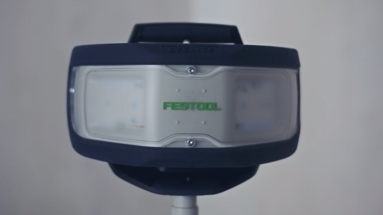 Projecteur de chantier SYSLITE DUO par Festool