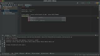 Python TCP Socket tutorial: Server and Client
