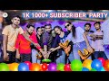 1000 subscribers complete party  santosh yadav films