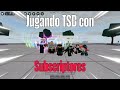 Jugando The Strongest Battlegrounds con Subscriptores