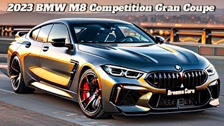 2023 BMW M8 Competition Gran Coupe walk-around Review + Exhaust Sound Revs #bmw #bmwm8competition