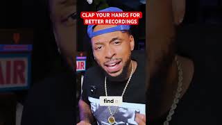 How to Find the Perfect Spot to Record in Your Home Studio: Clap Your Hands. #mixingtips #homestudio