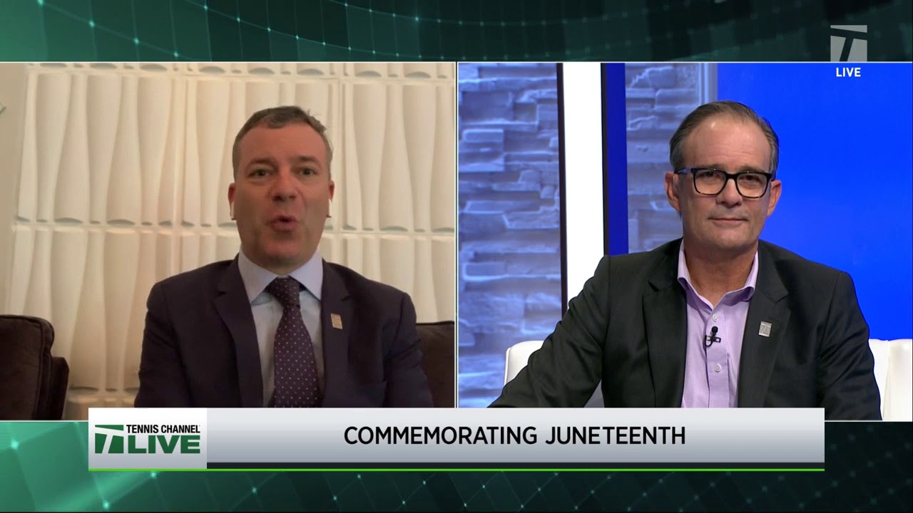 Tennis Channel Live: Jon Wertheim Discusses Juneteenth