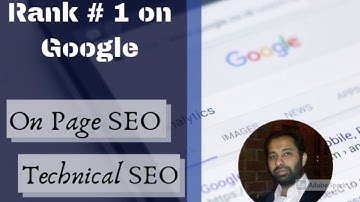 I will do on page SEO and technical onpage optimization of wordpress site