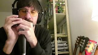 Video thumbnail of "Autumn Leaves on solo chromatic harmonica"