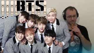 BTS - Blood Sweat and Tears - K Pop - Para flauta dulce -  Cover con notas chords