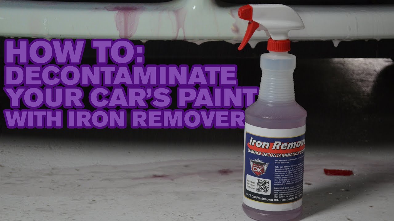 compound remover iron out fallout rust