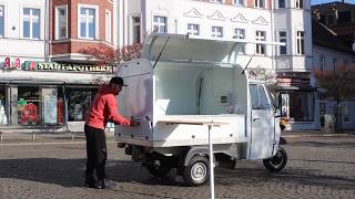 Piaggio APE 2017er! - Foodtruck - Gastro-Umbau - Flüggeltüren