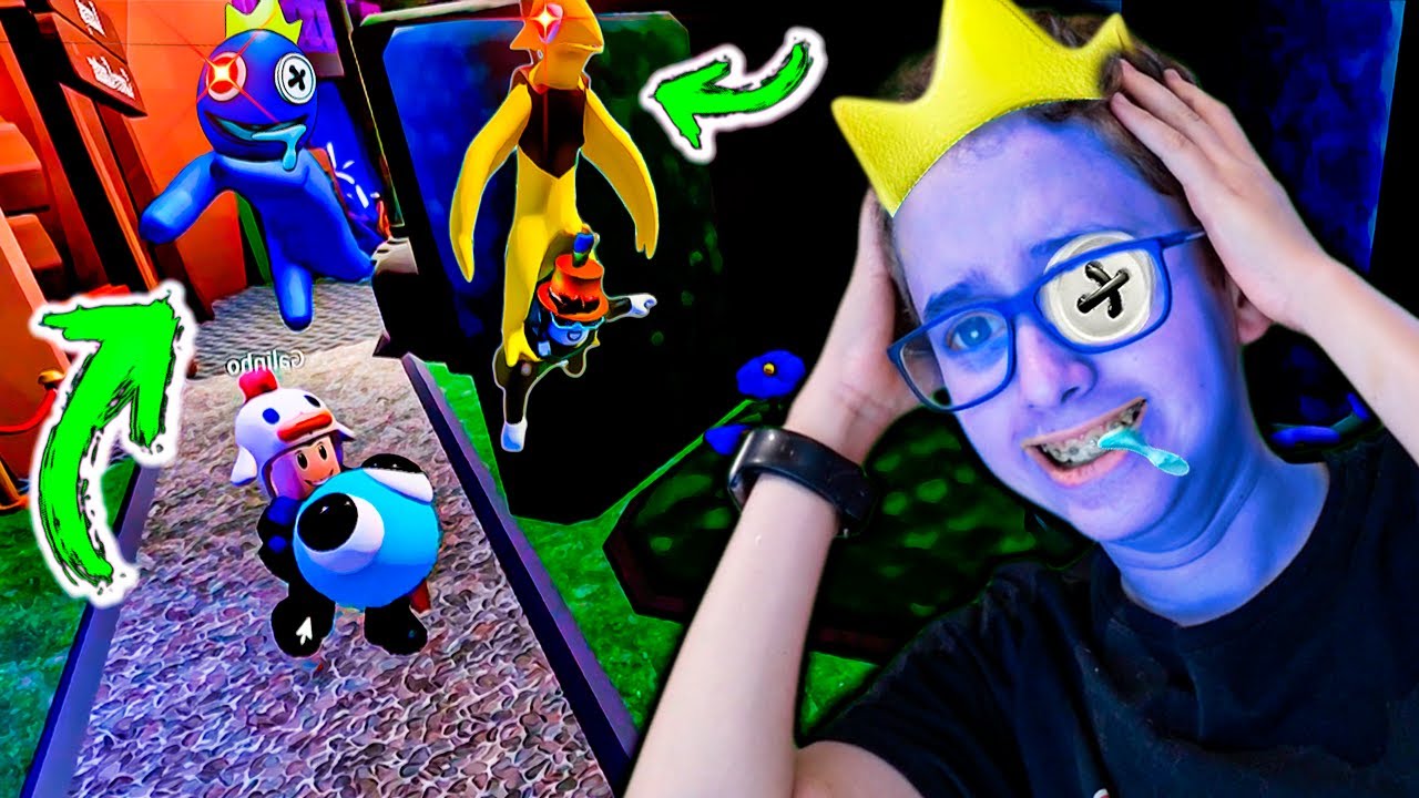 O PARQUE DO AZUL BABÃO NO RAINBOW FRIENDS 2 DO ROBLOX