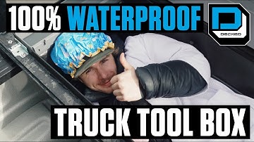 DECKED Truck Tool Box | Waterproof Test
