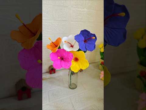 DIY Flowers #shorts #diy #flowers #youtubeshorts #diyshorts