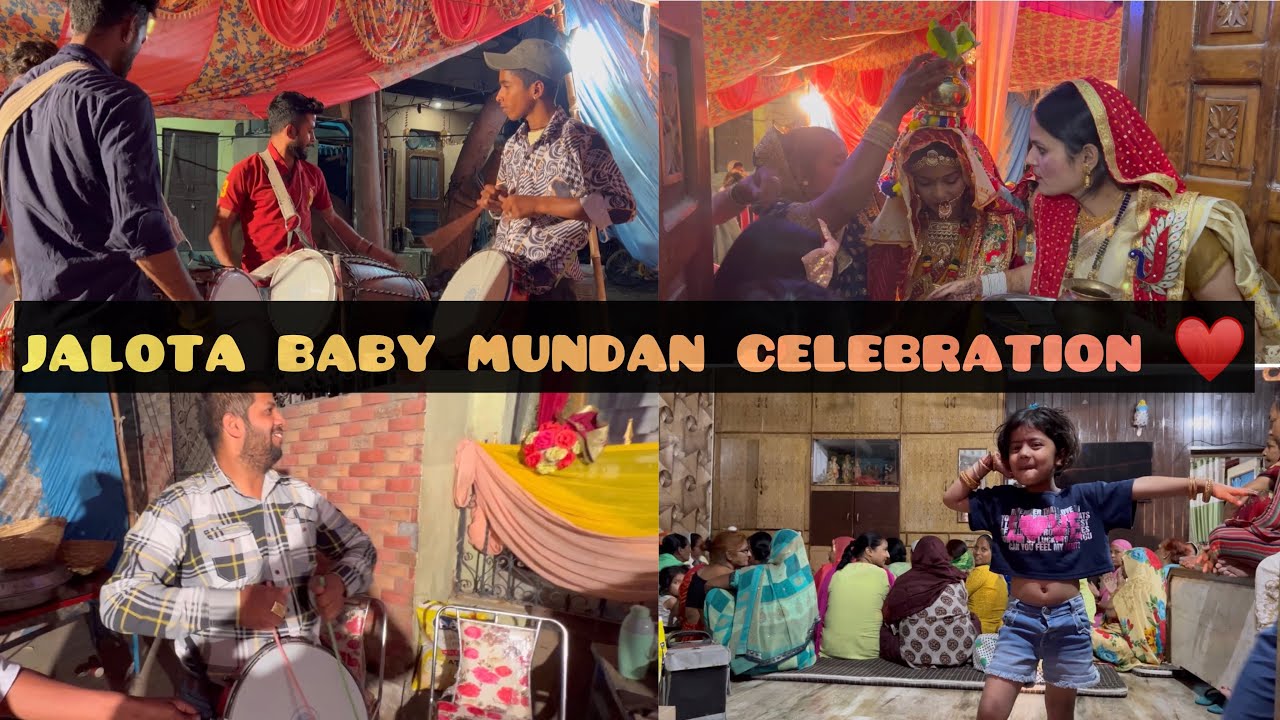 Mundan Celebration | Part 1 | Ambala_boiz | 2023