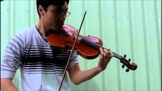 Trinity TCL Violin 2016-2019 Grade 5 A3 Mollenhauer Allegro Boy Paganini Performance