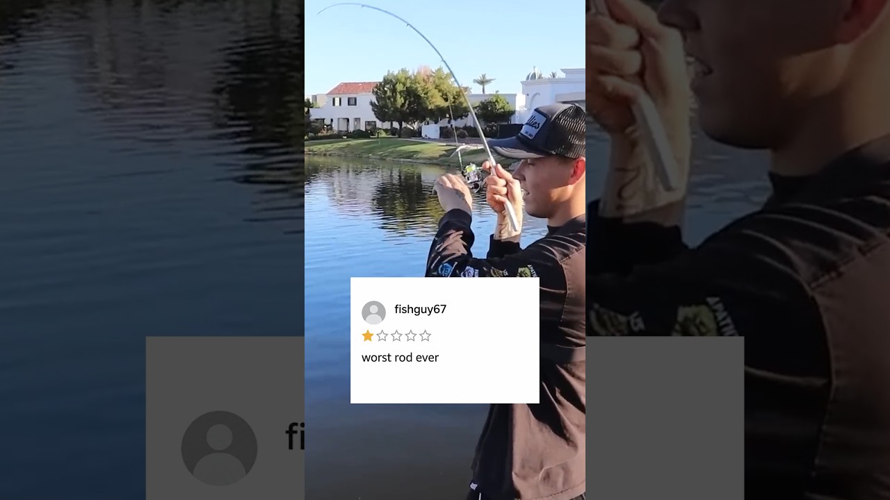 I Tested The WORST Fishing Rod
