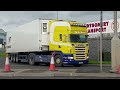 Irish trucks dublin port irish ferries v8 lights n horns ireland