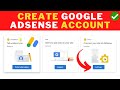 Gambar cover How To CREATE Google AdSense Account 2022 | GOOGLE AdSense WEBSITE Setup | Google AdSense Tutorial