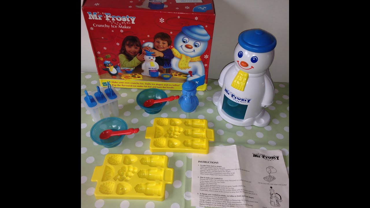 Mr Frosty Crunchy Ice Maker - Over 40 and a Mum to One