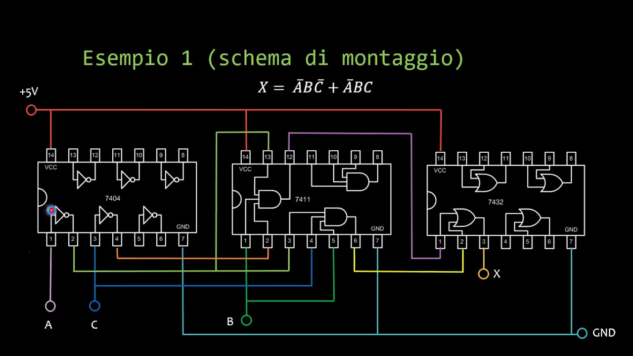 Applicazioni delle Funzioni Logiche AND, OR e NOT