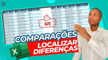 Como Encontrar Diferenças Entre Tabelas no Excel Usando Power Query | Conciliação de Dados