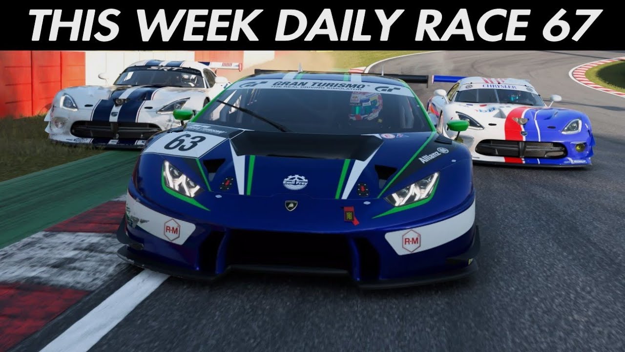 This Week Daily Race 67 - Gran Turismo 7 - YouTube
