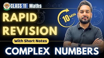 Complex Numbers in 10 Mins🔥😱| Rapid Revision Class 11 Maths | All About Mathematics