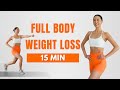 15 MIN STANDING WORKOUT FOR WEIGHT LOSS Full Body No Jumping