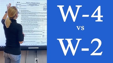 W4 Tax Form - W2 Explained - What