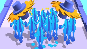 Jelly Clash 3D : All Levels Gameplay - New Update Android, iOS