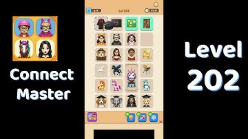 Connect Master Level 202 Walkthrough 🧩 | Match Puzzle | Puzzle Solutions & Tips | Go Answer
