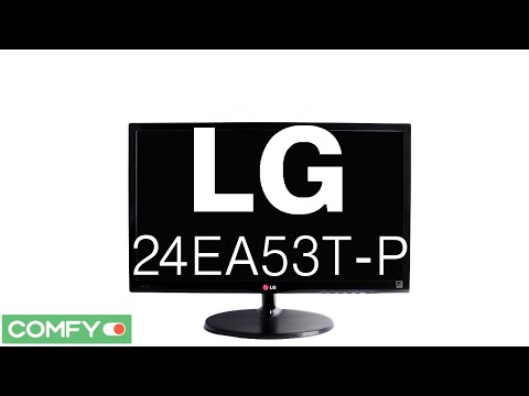 Видеодемонстрация Монитора LG 24EA53T-P от Comfy