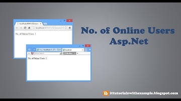 Number of Online Users Asp.Net