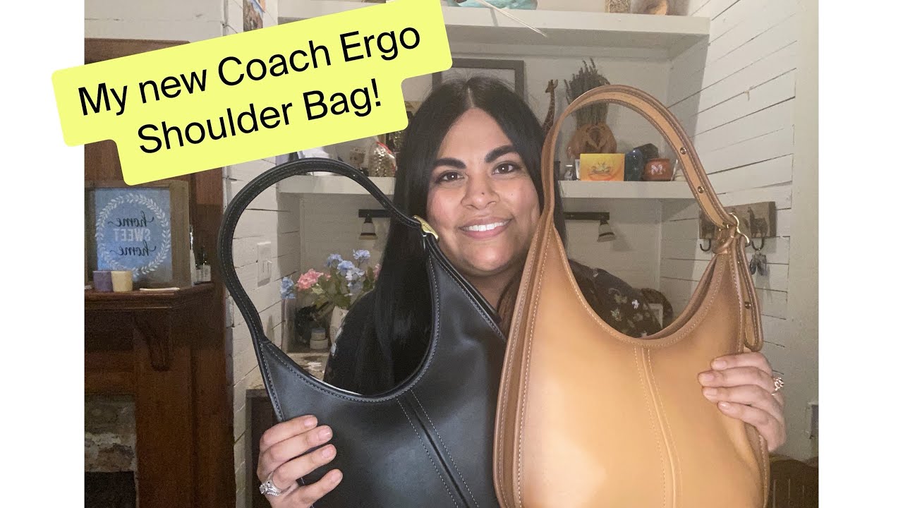 NEW Coach Ergo Small Shoulder Bag! (and what fits) 