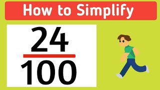 How To Simplify The Fraction 24100 24100 Simplified