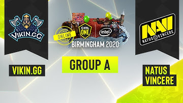 Dota2 - Natus Vincere vs. Vikin.gg - Game 1 - ESL One Birmingham 2020 - Group A - EU