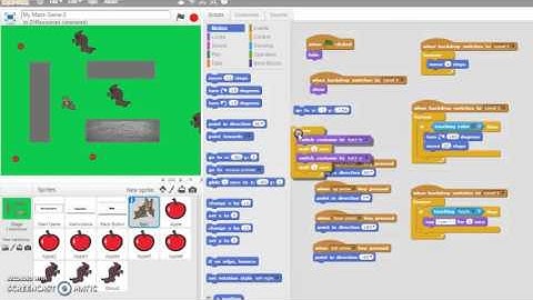 Scratch Maze Game 11 Setting Sprite Start Location