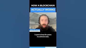 HOW BLOCKCHAIN ACTUALLY WORKS  #shorts