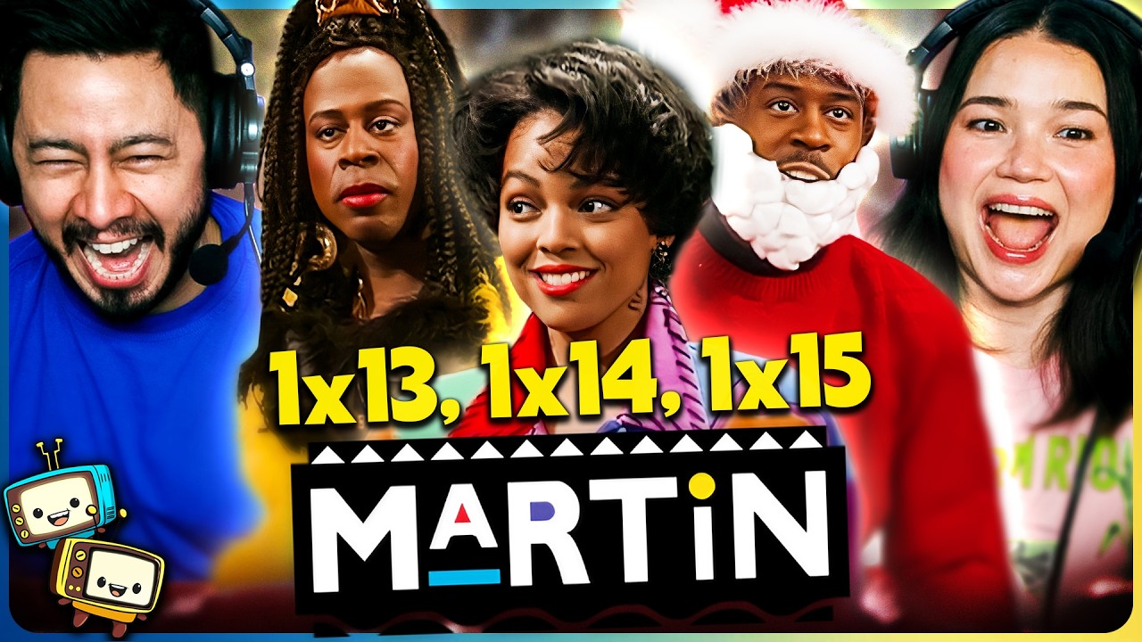 MARTIN (1992) 1x13, 1x14 & 1x15 Reaction! | Martin Lawrence | Tisha Campbell w/ Jaby Koay