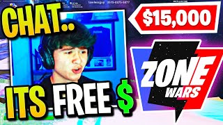 How Bugha Made $15,000 in *PRO ONLY* Zone Wars FFA! (Fortnite)
