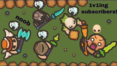 1v1ing Subscribers in Taming.io// FACING OFF WITH A TOXIC FAN!!!// EPIC EVENT!