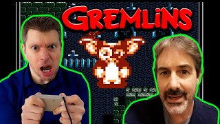 GREMLINS NES, Atari, GBA, C64 Video Game Review w/Zach Galligan - The Irate Gamer